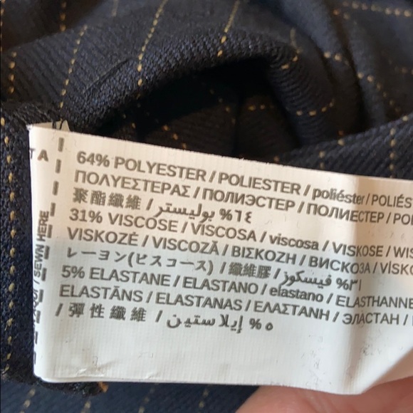 MANGO striped v-neck long jumpsuit - Picture 3 of 6